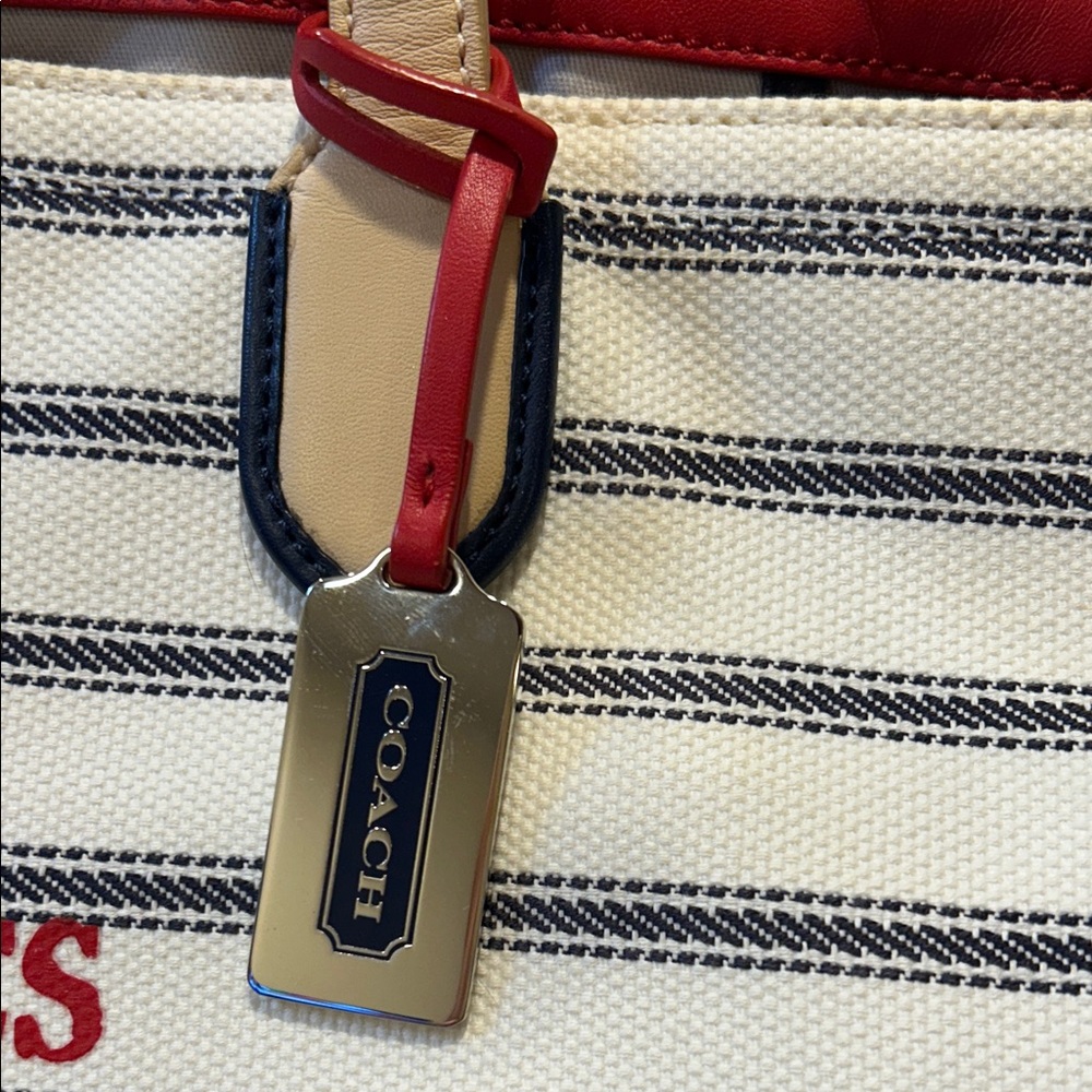 🍍🍍Coach & Saint James Legacy Weekender Canvas Tote - Picture 4 of 13